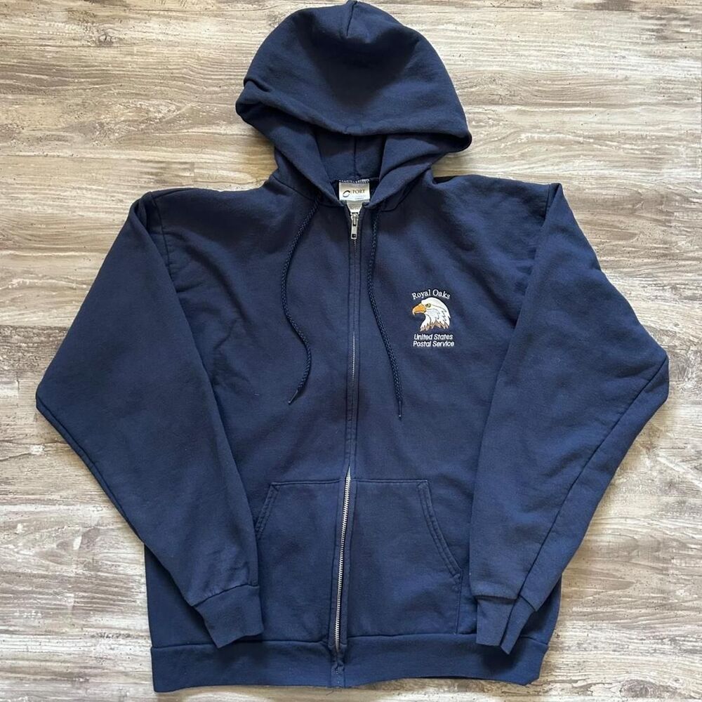 Unbranded Men's Navy Hoodie